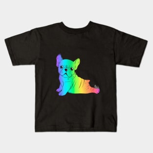 French Bull Dog Puppy Kids T-Shirt